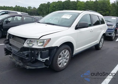2017 Dodge Journey Se z USA, uszkodzony, nr VIN 3C4PDCAB3HT701277